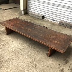 木製 台 縁側  園芸台 ベランダ 等　横155.５　高さ23 ...
