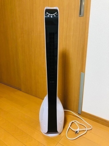 [受け渡し予定者決定]リモコン付タワー型扇風機