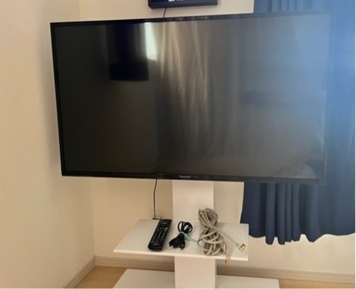 即決希望での価格提示です。テレビ台とセットで買取希望　どちらとも美品です