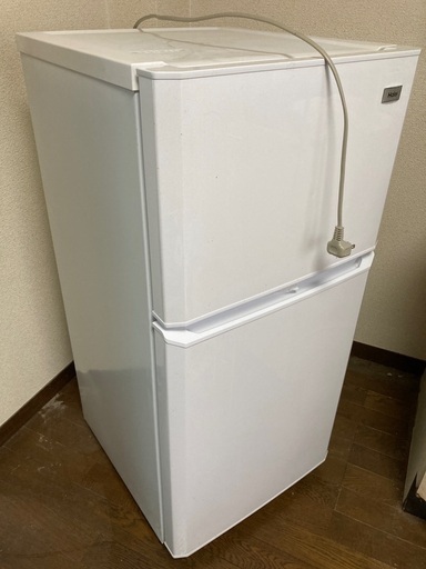 【冷凍冷蔵庫】2ドア 106L Haier 2015年製
