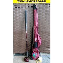 ☆ asics パークゴルフクラブ Back Cavity WS-1 Spirit Flag PGG012/830 IPGA認定品 ケース・ボール・ティー付き アシックス 札幌 東区 北20条店