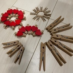 木製クリップ　大きさ色々