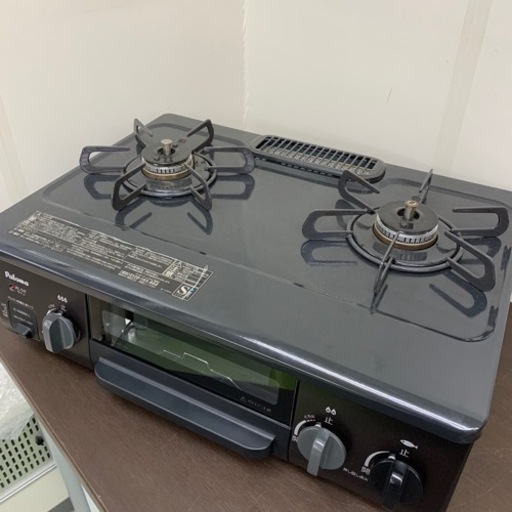 【5/16 終】2017年製 LPガス ガステーブル パロマ IC-N36BS-L ガスコンロ 菊KB