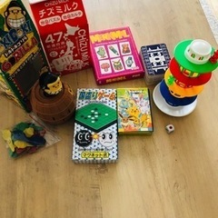 パズルやトランプなど7点セット