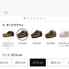 ビルケンシュトック  RAMSES ビルコフロー 27 42 サンダルの画像