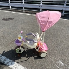 ミッフィー  プチハナ　カーゴ　三輪車