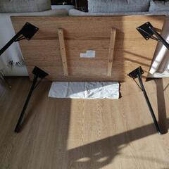 ニトリ ダイニングテーブル(アウロス3 130cm)の画像