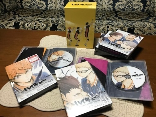 【美品♡未開封あり！】ハイキュー!!烏野高校vs白鳥沢学園高校DVD全巻(限定BOX付き)