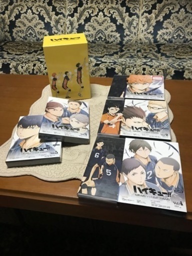 【美品♡未開封あり！】ハイキュー!!烏野高校vs白鳥沢学園高校DVD全巻(限定BOX付き)