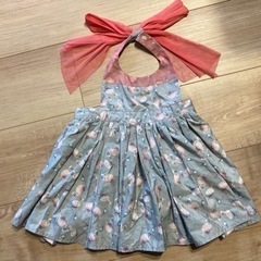 マールマール　お食事エプロンbouquet 6 flamingo...