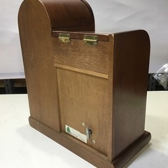木製　オルゴール付き　ジュエリーBOX  の画像