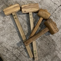手掛矢　木ハンマー　1本400円