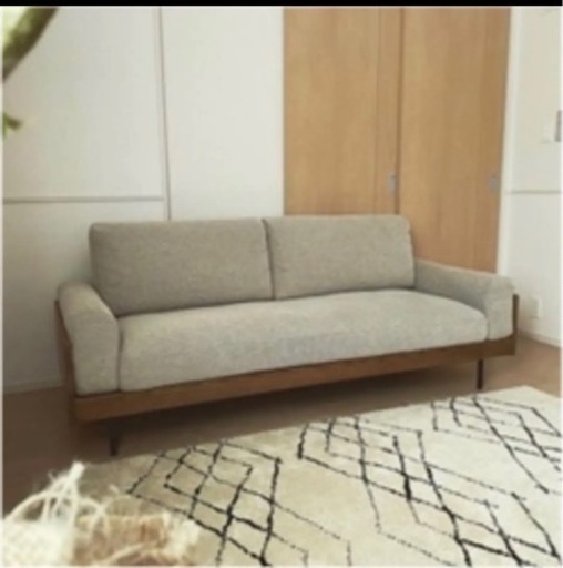 □美品□ unico セール中 trel トレル 3シーター 新品 替えカバー付き