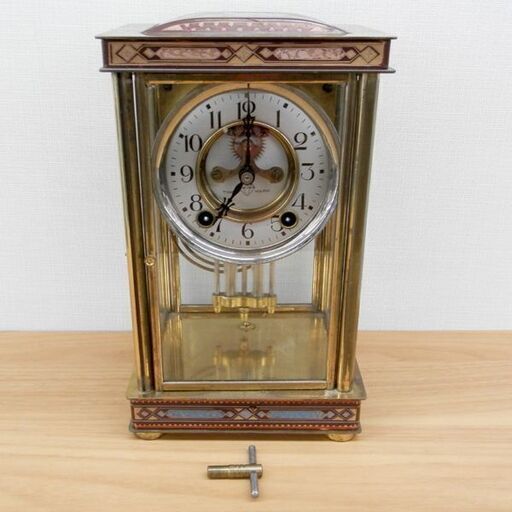 アンティーク時計　TRADE(S)MARK　トレードマーク　置時計 TRADE MARK トレードマーク／ 置時計 アンティーク 不動品