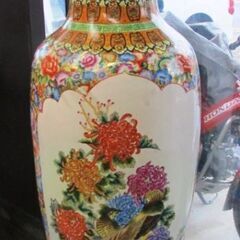 アンティーク  中国陶器  壷  花瓶  高さ約145cm