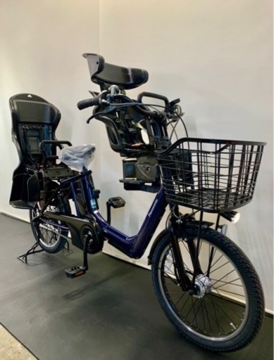 関東全域送料無料 保証付き 電動自転車　パナソニック　ギュットアニーズ　20インチ 3人乗り 8.9ah デジタル