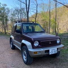 5MT/切替4WD/車検5年7月今年度税込！パジェロジュニアの画像