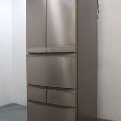 東芝 6ドアノンフロン冷凍冷蔵庫 GR-J510FC(N) マジック大容量 508L  2015年製 TOSHIBA  中古家電 店頭引取歓迎 R5782)