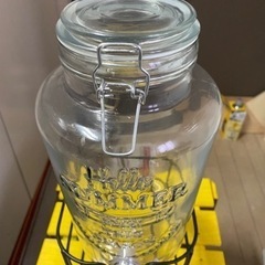 ガラス　ドリンクサーバー　3リットルの画像