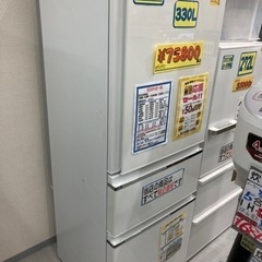 甲MJ17929　クリーニング済　送料無料　即購入可能　スピード発送　冷蔵庫 MITSUBISHI】冷蔵庫330L 2018年製 クリーニング済 配達可能 管理