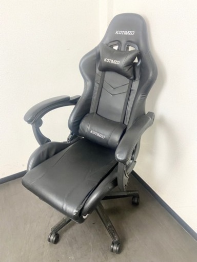 激安‼️大人気商品 ゲーミングチェア KOTIMZO オットマン付き180°リクライニング