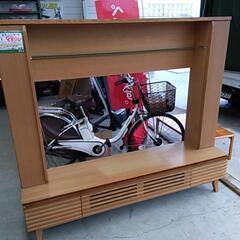 ◆1 枠型テレビボード 木目 ナチュラル  【リサイクルマート鹿...
