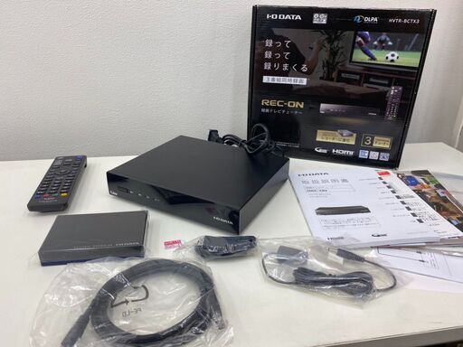 【レガストック川崎本店】★外付けHDD2TB付属★I-O DATA 地上・BS・110度CSデジタル放送対応ネットワークテレビチューナー HVTR-BCTX3