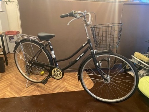 取引き中【LEDオートライト】27インチ6段変速　黒