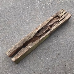 【値下げ】ガーデニング　線路で使われていた枕木　A