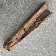 【値下げ】ガーデニング　線路で使われていた枕木　Aの画像