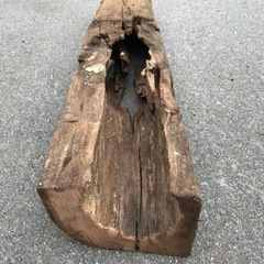 【値下げ】ガーデニング　線路で使われていた枕木　Bの画像