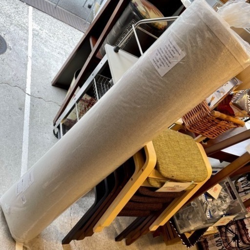 売約済み　未使用！　未開封！　フランフラン　Francfranc カステ　ラグ　M ライトベージュ　ジュータン　絨毯　マット　新品　ベージュ