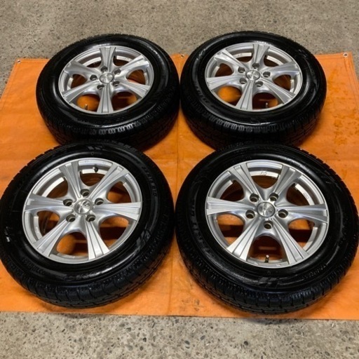 ?195/65R15 8分山スタッドレス、アルミセット