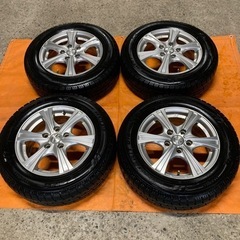 ?195/65R15 8分山スタッドレス、アルミセット