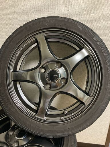 PIAA　エレガンツァS-01　14インチ　4穴　タイヤ付き4本セット