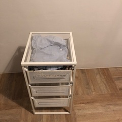 3段スチールラック　2個セットの画像