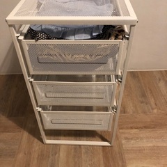 3段スチールラック　2個セットの画像