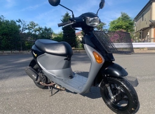 商談中　①⭐レッツ4後期型⭐️2012製造、オイル交換済み、バッテリー充電済み、カゴ付き、スズキ、原付、