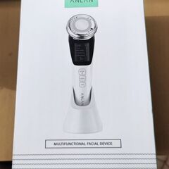 【美品・ほぼ新品美顔器】ANLAN ems 温冷ケア LED光 1台8役 温冷美顔器 イオン 毛穴 小顔 自宅用美顔器の画像