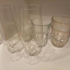 グラス類一式/4℃グラス2点・コップ6点・マグカップ4点・おちょこ3点