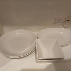 食器類一式/茶碗6点・お皿6点・グラタン皿1点の画像