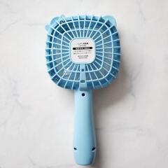 ライト付きハンディファン(ブルー)の画像