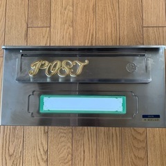 ブロックポスト400mm  ステンレス製(未使用)の画像