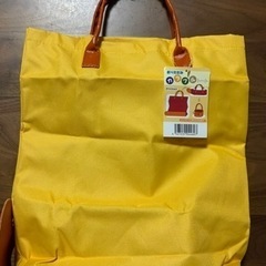 折りたたみトートバッグ　エコバッグ 使用時32×9×36センチ 収納時14×3.5×9センチの画像
