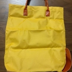 折りたたみトートバッグ　エコバッグ 使用時32×9×36センチ 収納時14×3.5×9センチの画像
