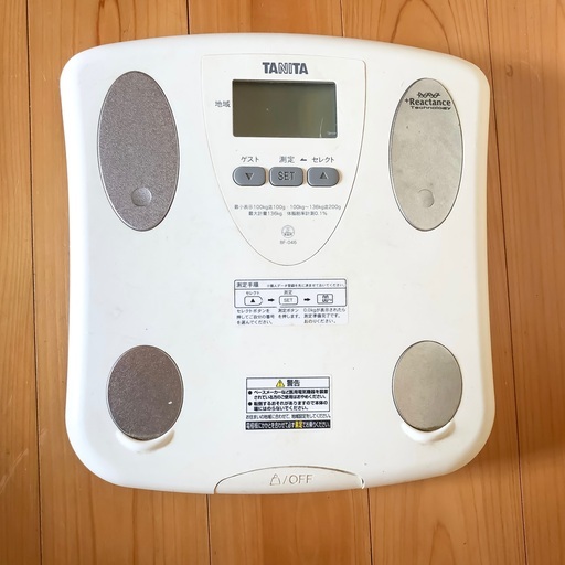 体脂肪付ヘルスメーター TANITA BF-046
