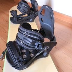スノーボード ビンディング・ カバー付きの画像
