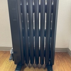オイルヒーター　ディンプレックス　暖房器具　