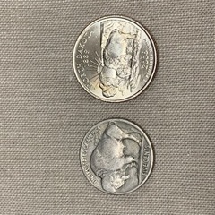 アメリカ通貨　5セントの画像