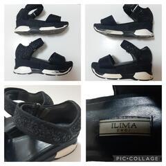 サンダル【EVOL/イーボル】ILIMA 　VERY掲載　クッション入り　軽量 プラットフォーム　サンダルの画像